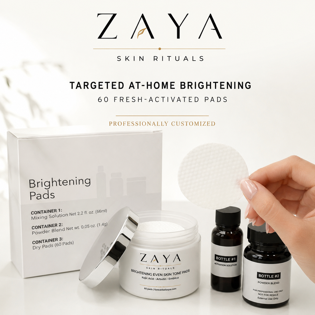 ZAYA Customized Hydroquinone Brightening Pad System
