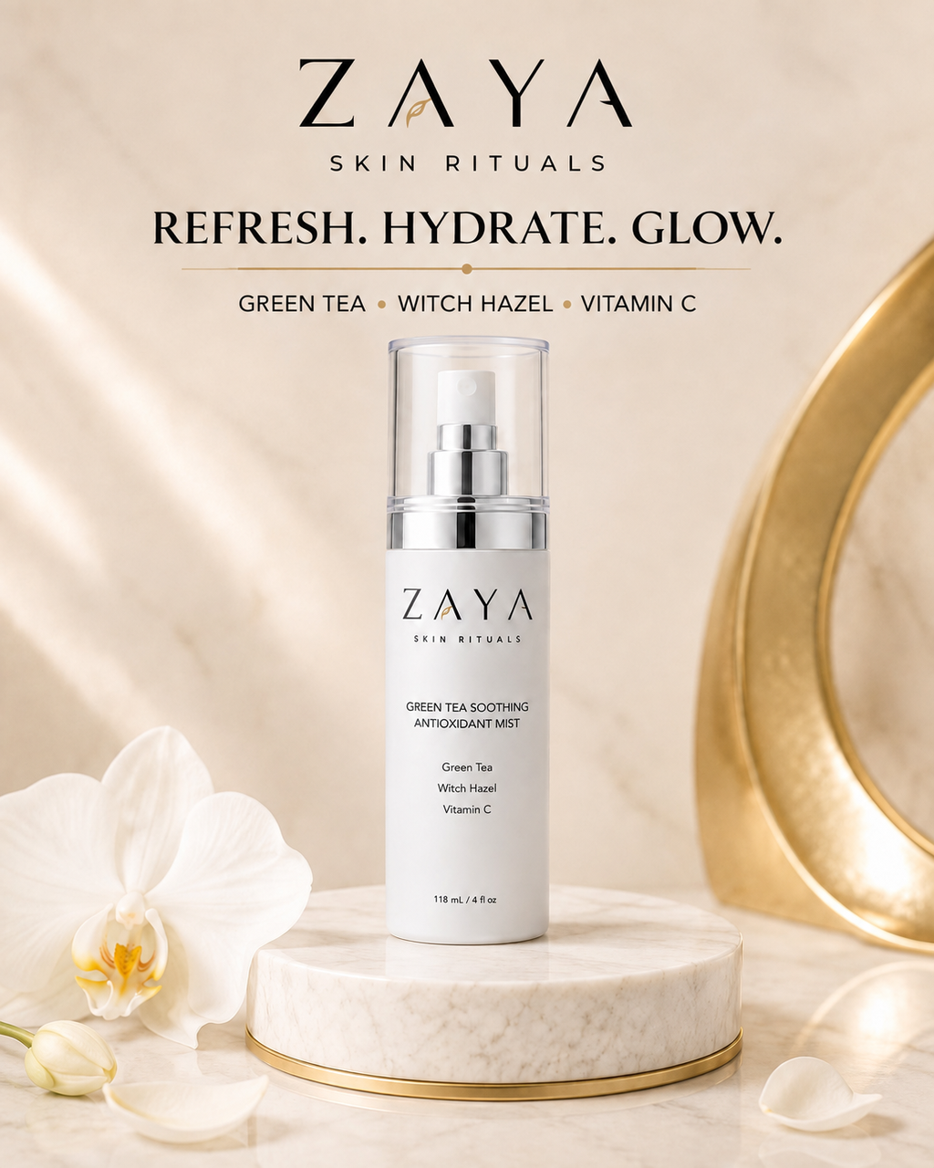 ZAYA Green Tea Soothing Antioxidant Mist