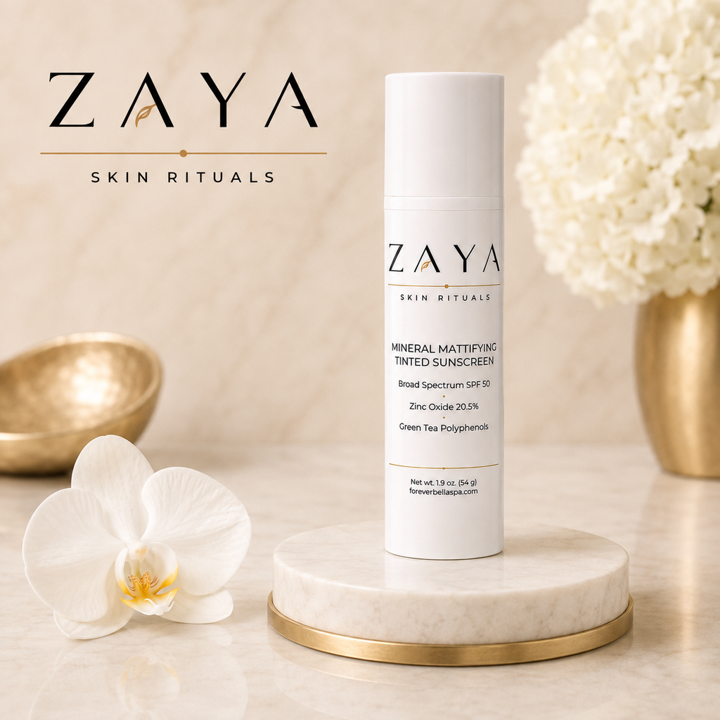 ZAYA Skin Rituals Mineral Mattifying Tinted Sunscreen Broad Spectrum SPF 50