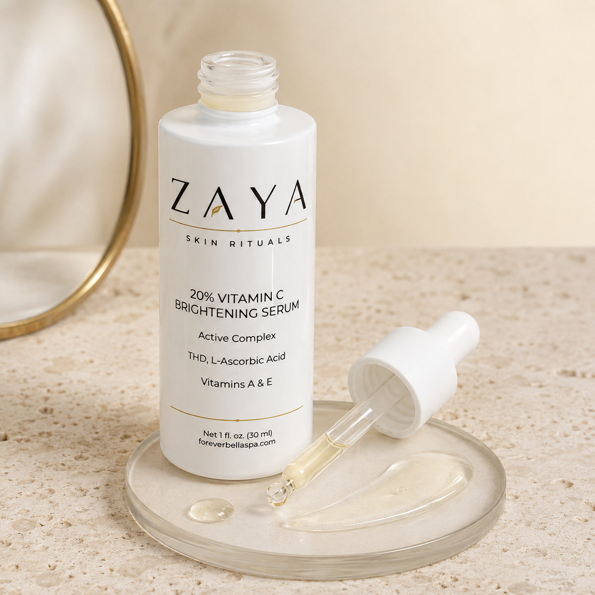 ZAYA Skin Rituals 20% Vitamin C E + Green Tea Polyphenol Serum