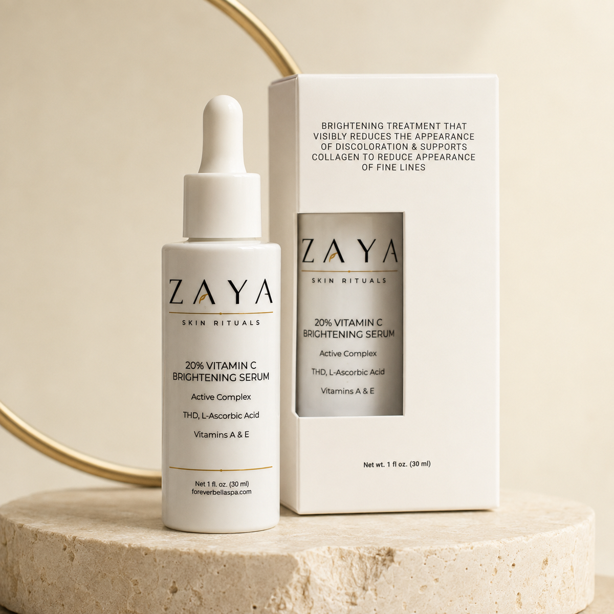 ZAYA Skin Rituals 20% Vitamin C E + Green Tea Polyphenol Serum