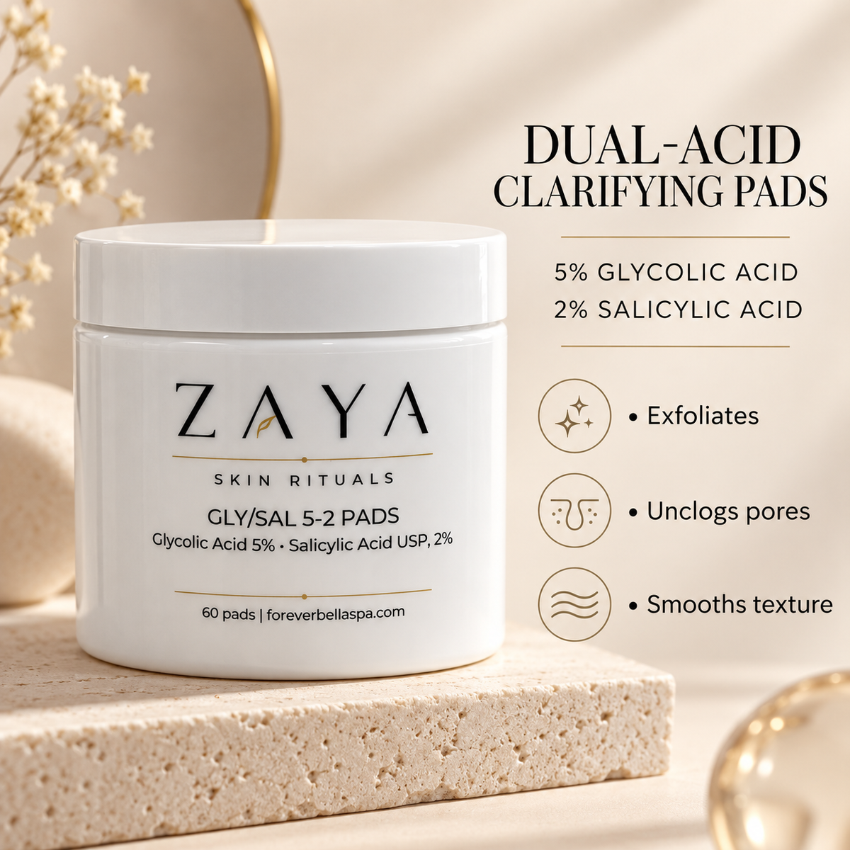 ZAYA GLY/SAL 5-2 Clarifying Pads