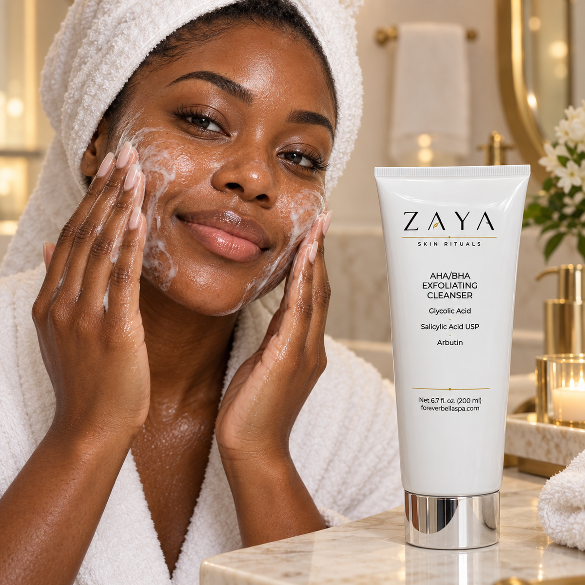 ZAYA AHA/BHA Exfoliating Cleanser