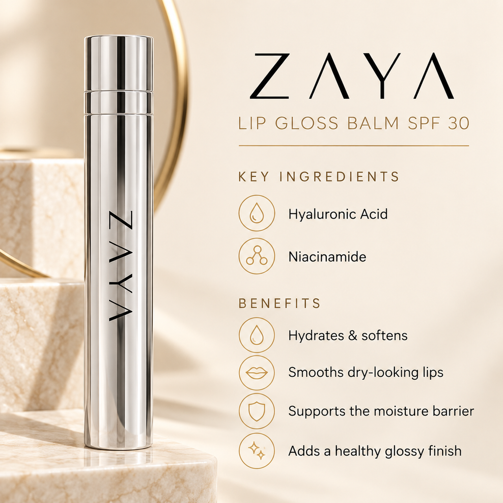 ZAYA Lip Gloss Balm SPF 30